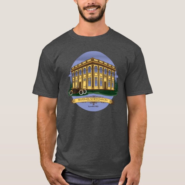 Camiseta Calzada de la Plaza de la Ciudad Histórica de Maxb (Anverso)
