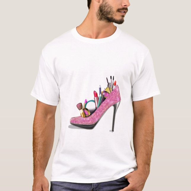 Camiseta Calzado de tacones altos (Anverso)