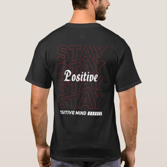 Camiseta Calzado de tipografía motivacional de alto nivel (Reverso)