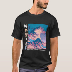 Camiseta Calzado japonés S estética Ola de moda de Tokio