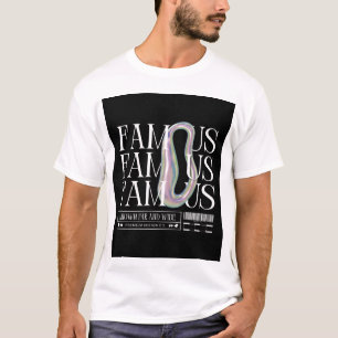 Camiseta Calzado urbano "famoso"