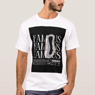 Camiseta Calzado urbano "famoso"
