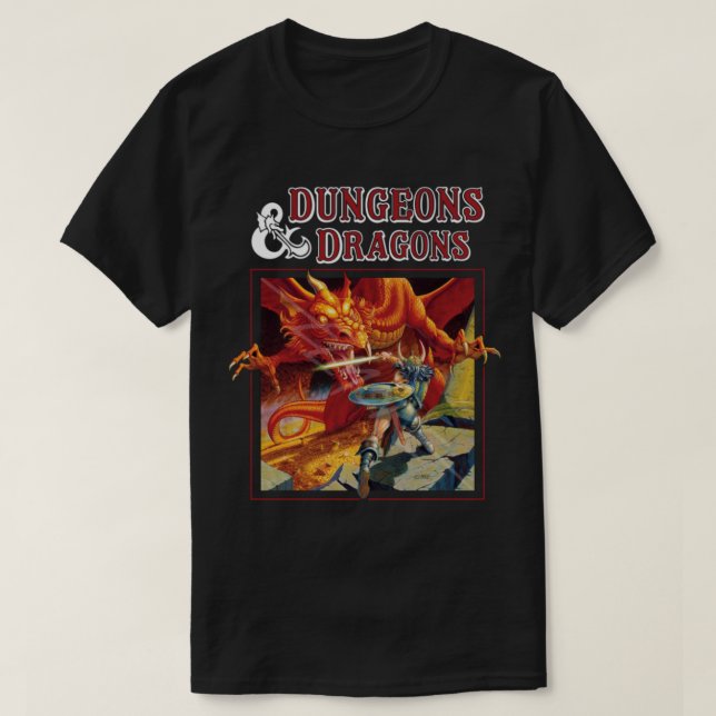 Camiseta Calzoncillos y dragones (Diseño del anverso)