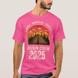 Camiseta Cam de coincidencia de camper de 2025 retro vintag