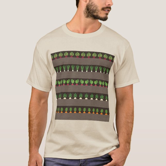 Camiseta Cama de jardín T-Shirt (Anverso)