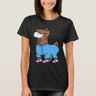 Camiseta Cama de la llamada a la pijama graciosa