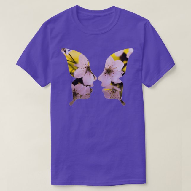 Camiseta Cama de mariposa (Diseño del anverso)