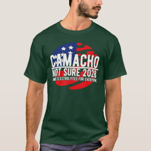 Camiseta Camacho No Está Seguro para Presidente 2028 EE. UU