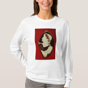Camiseta Camafeo de Sardonyx que lleva el perfil de