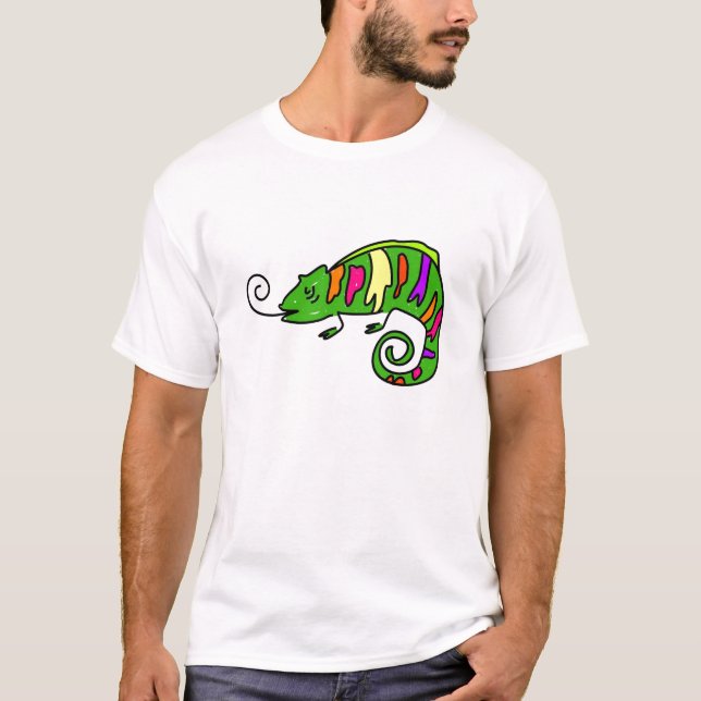 Camiseta camaleón (Anverso)