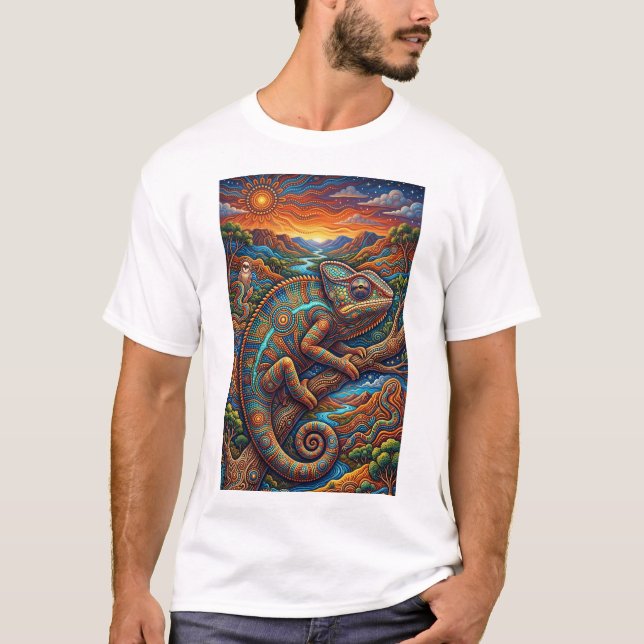 CAMISETA CAMALEÓN (Anverso)