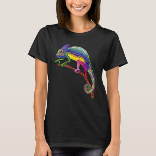 Camiseta Camaleón Aficionados Safari Reptil Herpetología