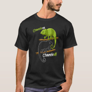Camiseta Camaleón Chameleoff I reptil lagarto terrario masc