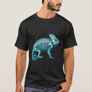 Camiseta Camaleón de rayos X Anatomía del cuerpo Radiografí