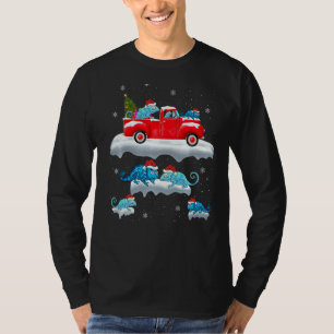 Camiseta Camaleón en auto de árbol de Navidad Chameleon Ch