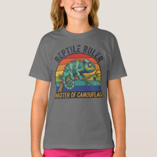 Camiseta Camaleón gobernante de reptiles