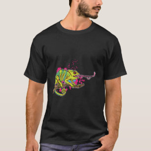 Camiseta Camaleón I Reptile Lover I Colorful Cham