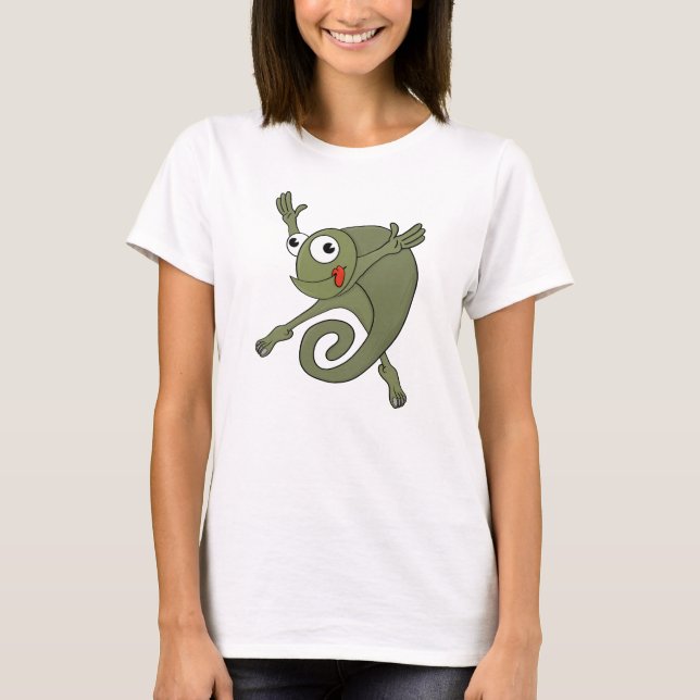 Camiseta Camaleón impresionante (Anverso)