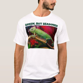 Camiseta Camaleón Verde Divertido 
