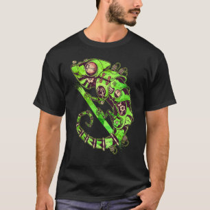 Camiseta Camaleones Mecánicos Robot de Ciencia Steampunk Ca