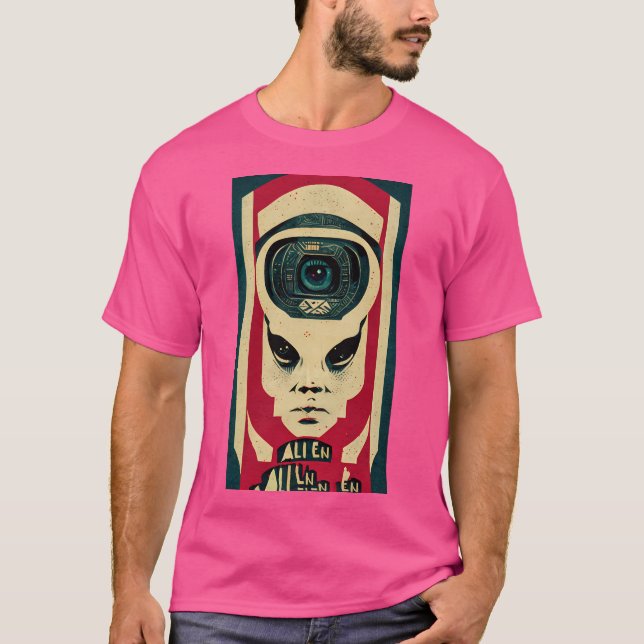 Camiseta Cámara Alien 3 (Anverso)