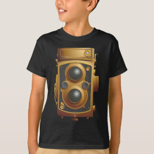 Camiseta Cámara antigua de vaporpunk