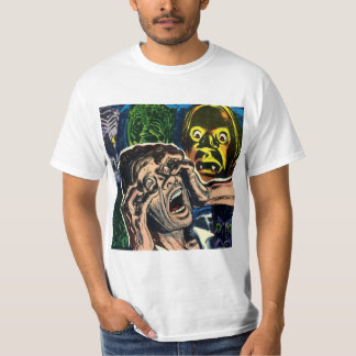 Camiseta Cámara de arte clásico del cómic de las frialdades