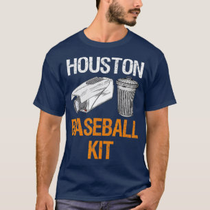 Camiseta Cámara de béisbol de Houston y basura pueden amord