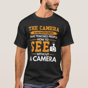 Camiseta Cámara de cámara ligera