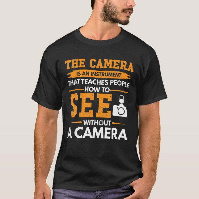 Camiseta Cámara de cámara ligera (Anverso)