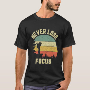 Camiseta Cámara de Camisas de Fotógrafo Gracioso Nunca Pi