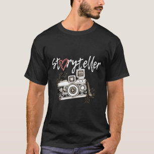 Camiseta Cámara de cuentacuentos Fotografía Fotógrafo Cool