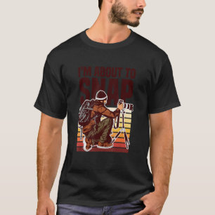 Camiseta Cámara De Fotografía Retro Que Estoy A Punto De En