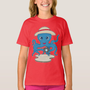 Camiseta Cámara de fotógrafos de Octopus