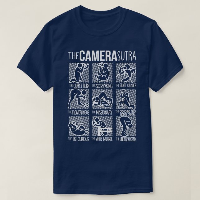 Camiseta Cámara de fotógrafos honrados (Diseño del anverso)