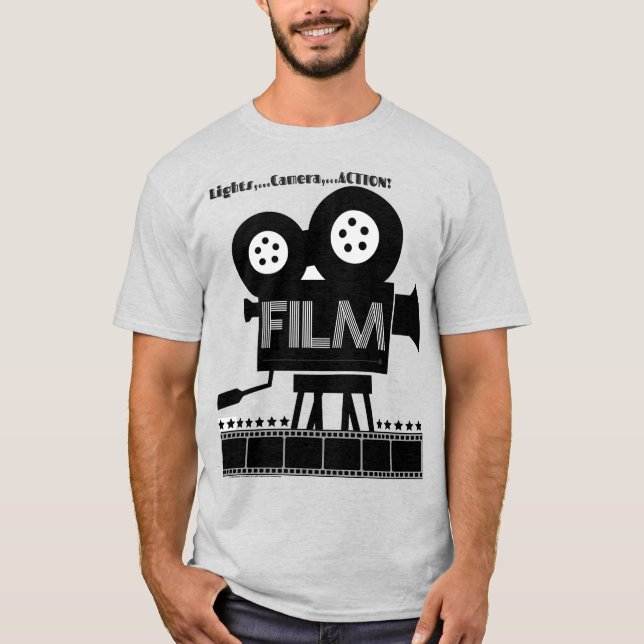 Camiseta "Cámara de PELÍCULA" (Anverso)