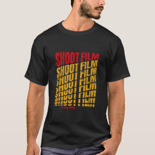 Camiseta Cámara de película fotográfica analógica retro vin