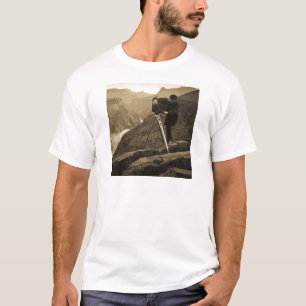 Camiseta Cámara de película grande del fotógrafo del Gran