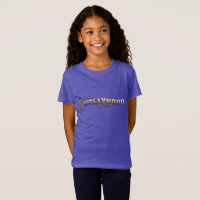 Cámara de películas de Hollywood Vintage Trendy T-
