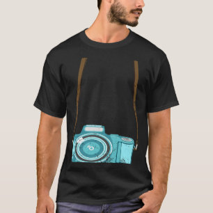 Camiseta Cámara de turismo Hombres Mujeres Disfraces de fot