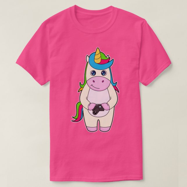 Camiseta Cámara de Unicornio (Diseño del anverso)