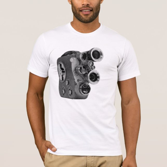 Camiseta cámara de vídeo (Anverso)
