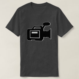 CAMISETA CÁMARA DE VÍDEO DE RETRO CLÁSICO