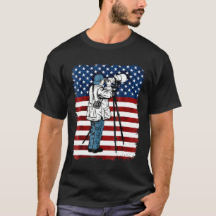 Camiseta Cámara digital DSLR para fotógrafos