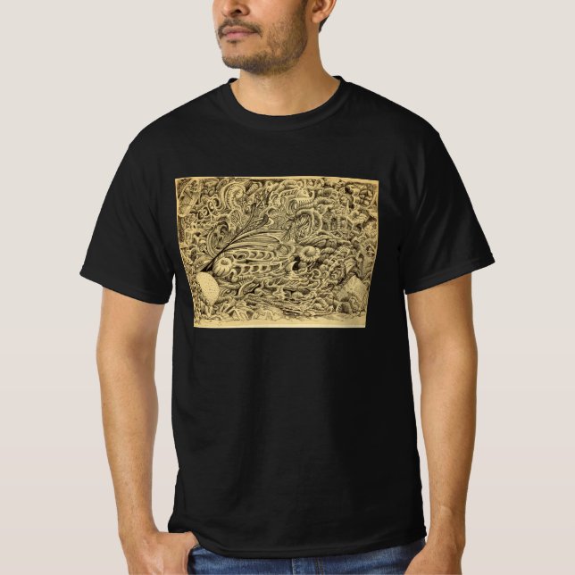 Camiseta Cámara enferma, por Brian Benson T-Shirt (Anverso)