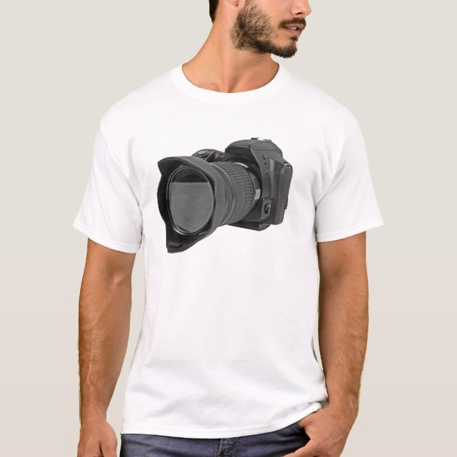 Camiseta Cámara fotográfica (Anverso)
