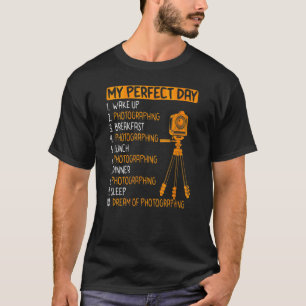 Camiseta Cámara fotográfica de fotógrafos