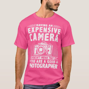 Camiseta Cámara fotográfica de mujeres hombres