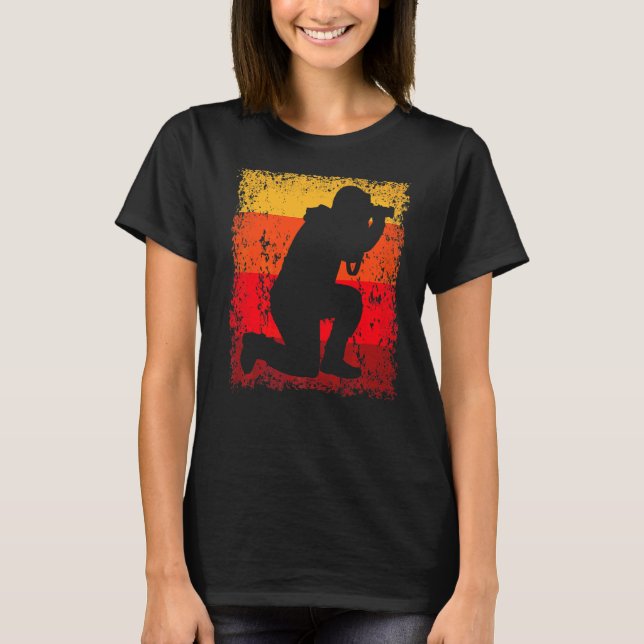 Camiseta Cámara Fotográfica Vintage (Anverso)