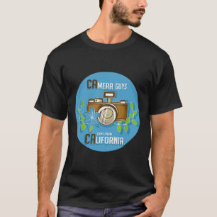 Camiseta Cámara Fotógrafo De California Modelo De Niño O Pe